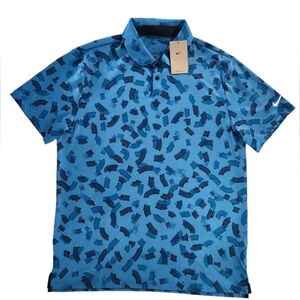 Nike Tour Dri-FIT Golf Polo Shirt FD5739-402 Men's Size Small